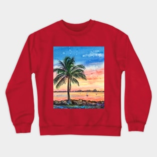 Miami beach Crewneck Sweatshirt